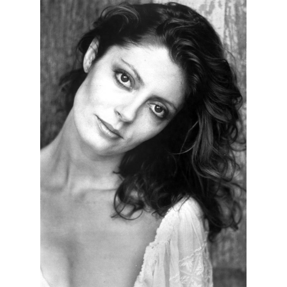 Susan Sarandon wearing White Sexy Dress Photo Print Image 1