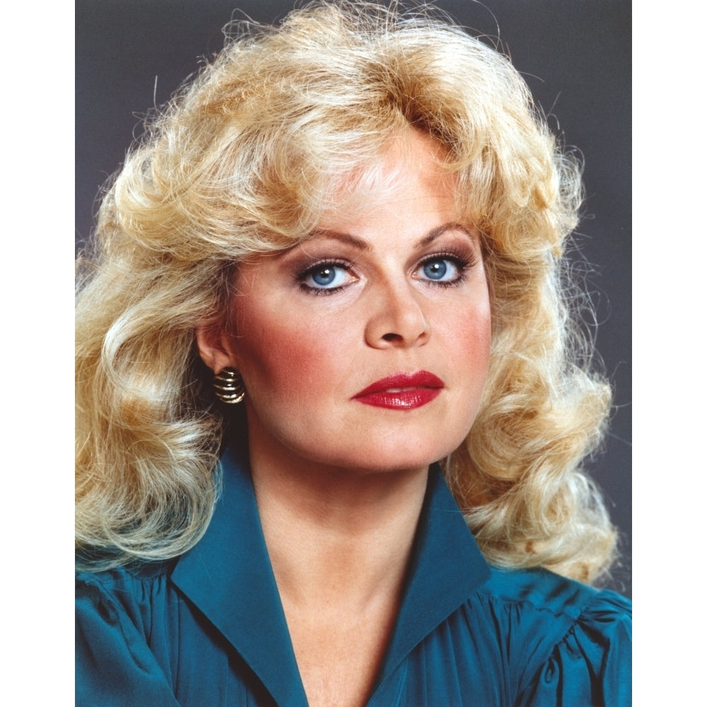 Sally Struthers Posed in Blue Dress Portrait Photo Print Image 1