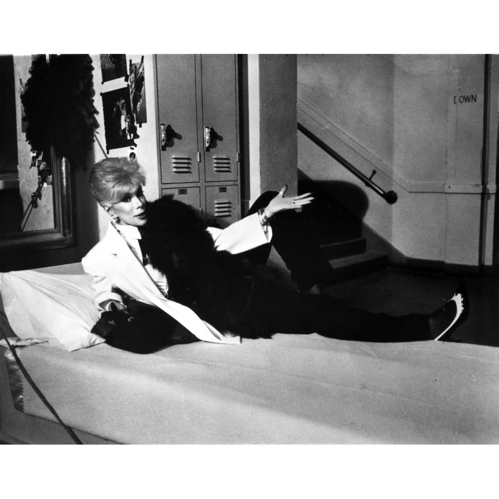 Joan Rivers Reclining in Classic Photo Print Image 1