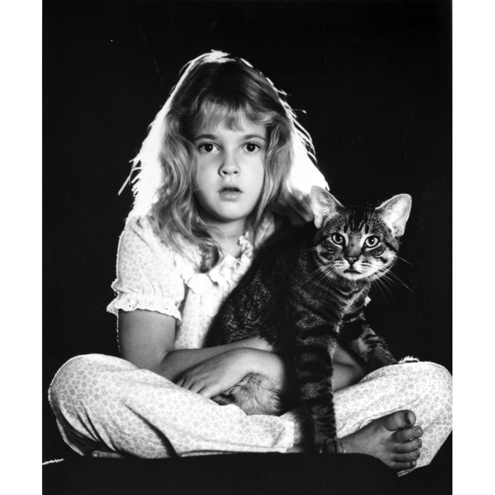 Drew Barrymore Two Picture Collage in Classic Photo Print Image 1