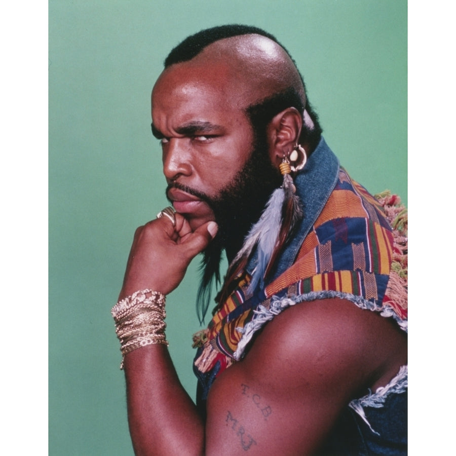 Mister T Serious Face Portrait Photo Print Image 1