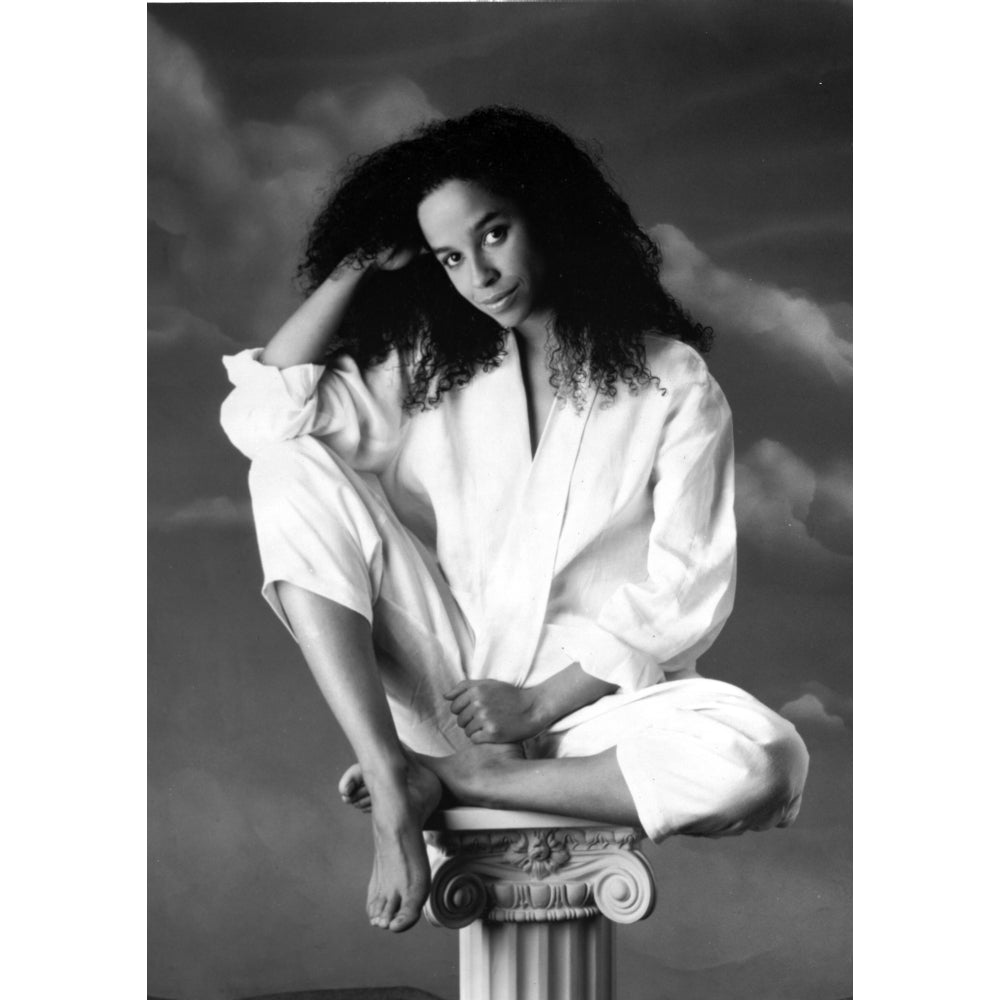 Rae Dawn Chong sitting in Classic Portrait Photo Print Image 1