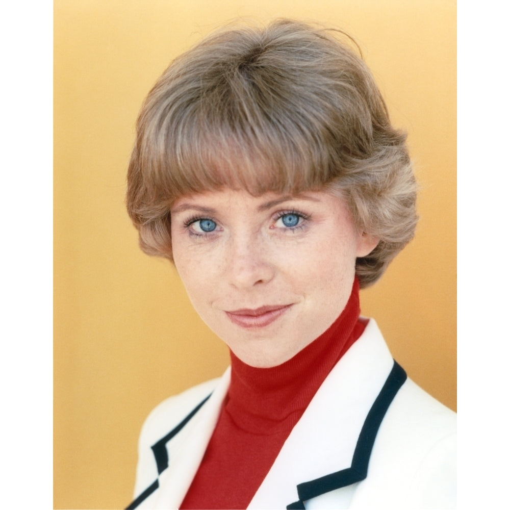 Lauren Tewes Posed in White Coat Photo Print Image 1