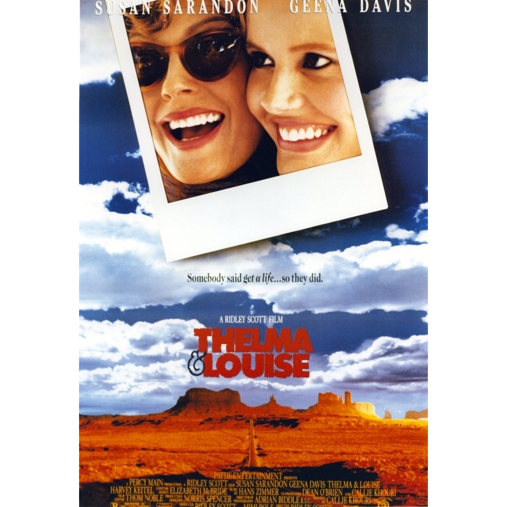 Promotional poster for Thelma and Louise Photo Print Image 1