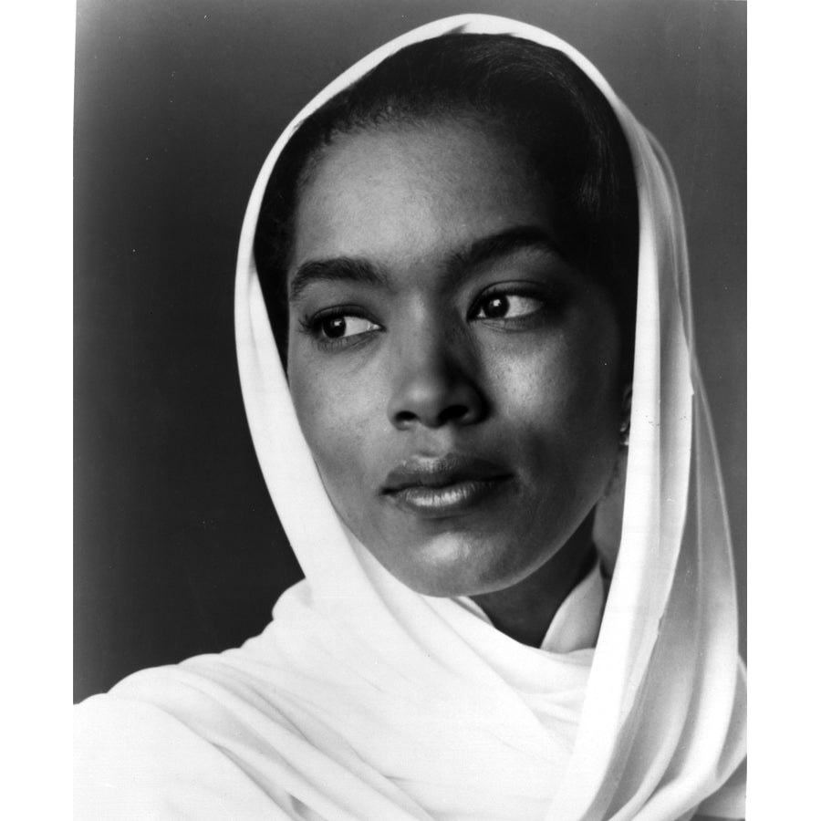 A Portrait Of Angela Bassett Wearing A Headscarf Photo Print Image 1