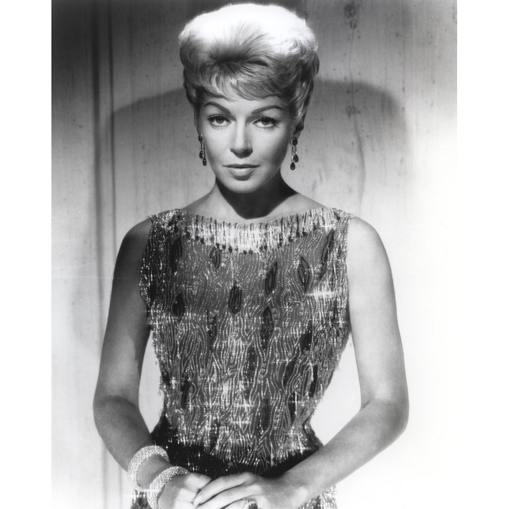 Lana Turner in Shiny Outfit Portrait Photo Print Image 1