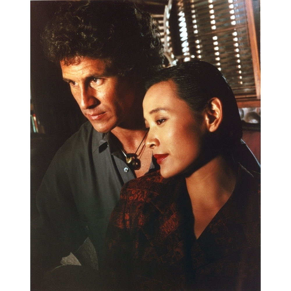 Twin Peaks Movie Scene with Joan Chen and Michael Ontkean Portrait Photo Print Image 1