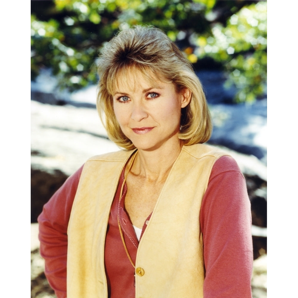 Dee Wallace Portrait in Red in Long Sleeves Photo Print Image 1