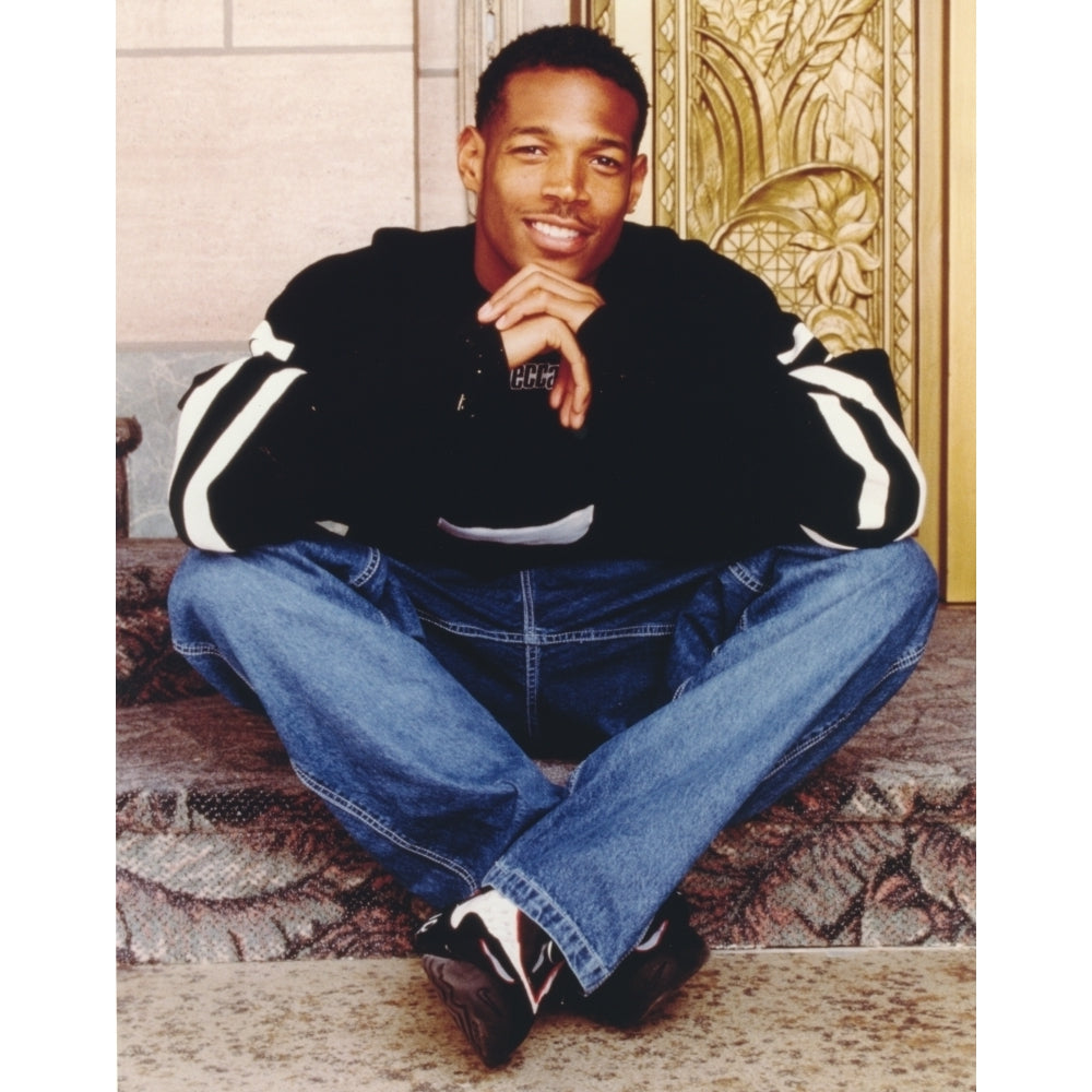 Wayans Brothers Portrait in Black Jacket Photo Print Image 1