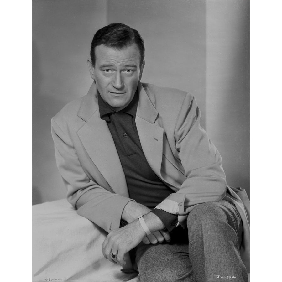 John Wayne portrait in sportscoat Photo Print Image 1