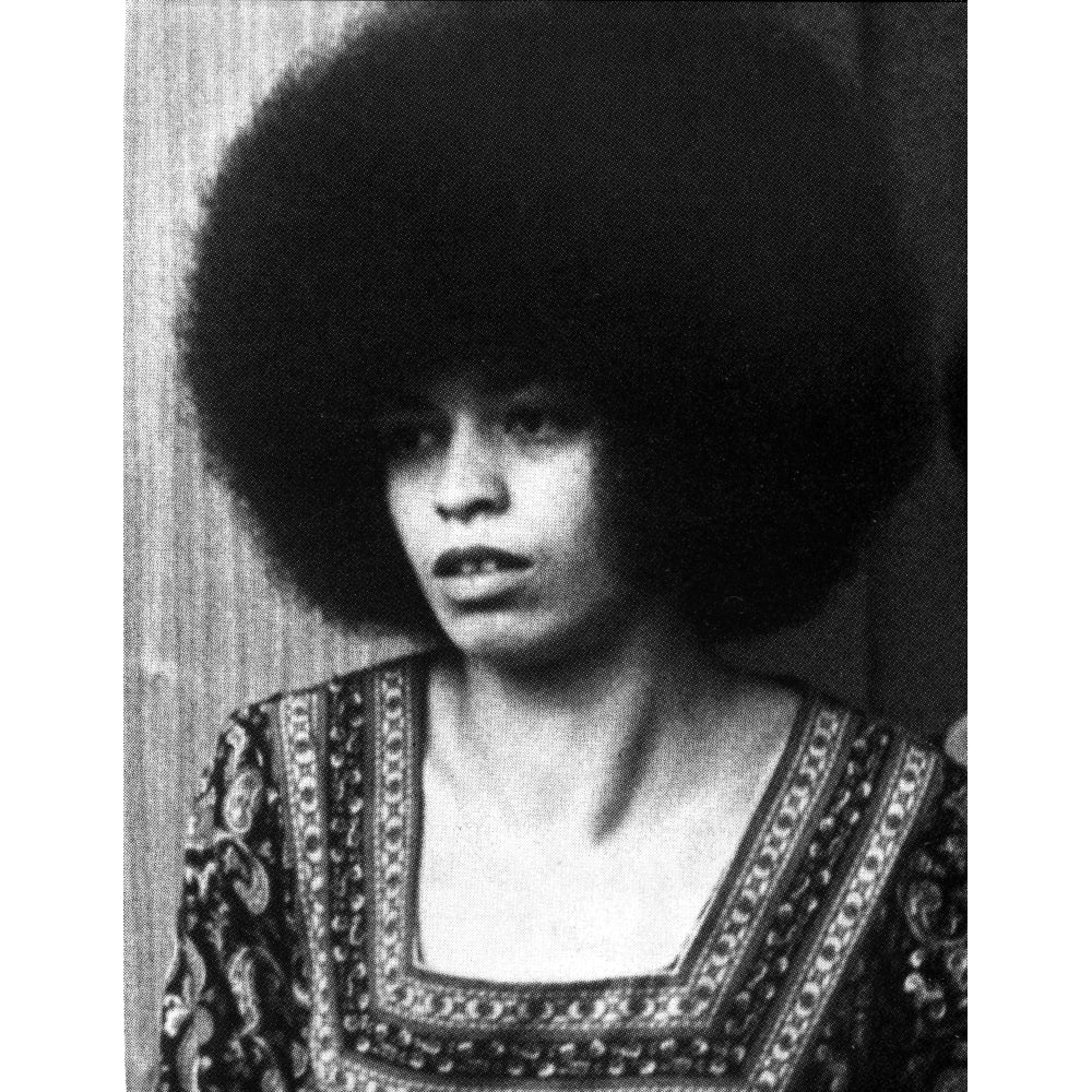 A Portrait Of Angela Davis Photo Print Image 1