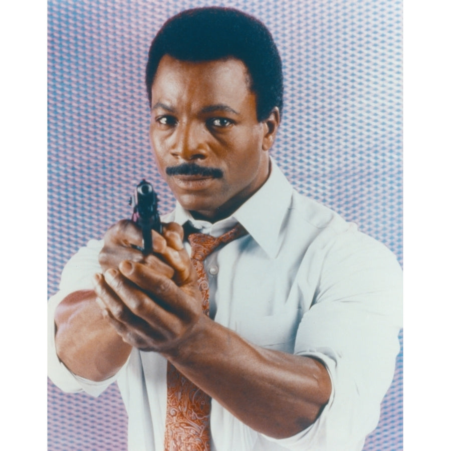 Carl Weathers Portrait in White Long Sleeves Photo Print Image 1