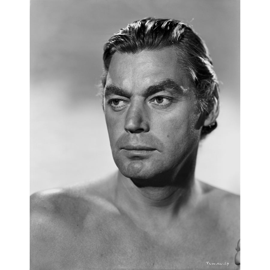 Johnny Weissmuller Looking and Facing to the Right in a Close Up Portrait Photo Print Image 1