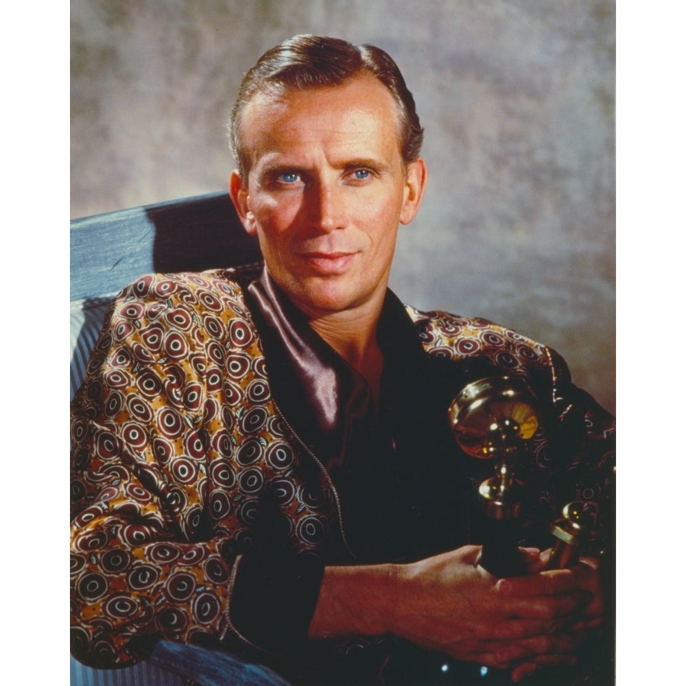 Peter Weller Stating in Brown Robe Photo Print Image 1