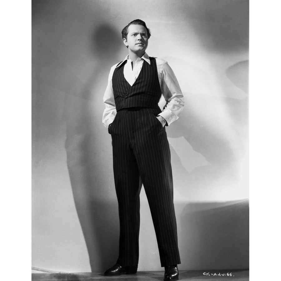 Orson Welles standing Posed in Classic Photo Print Image 1