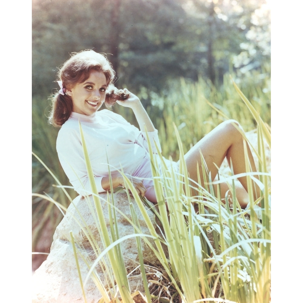 Dawn Wells Posed in White Sweater Photo Print Image 1