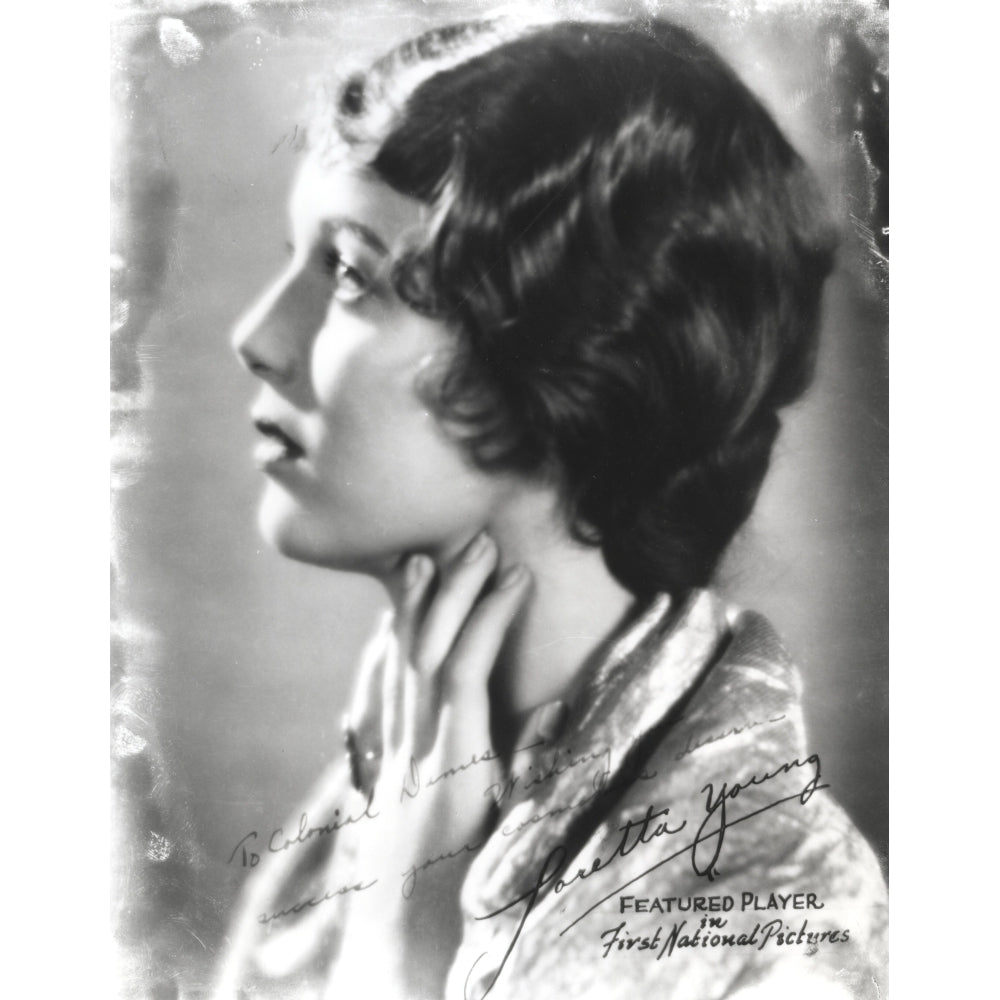 Loretta Young Vintage Picture Photo Print Image 1