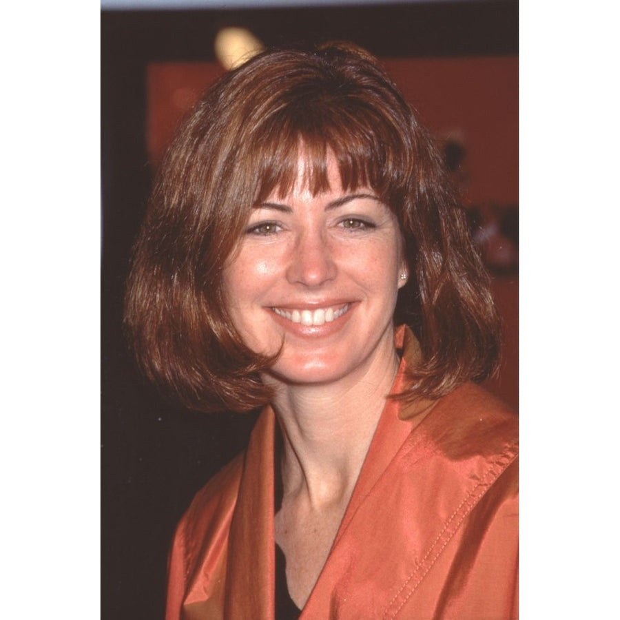 Dana Delany Close Up In Orange Jacket At Deconstructing Harry Premiere Photo Print - Item CPA3989 Image 1