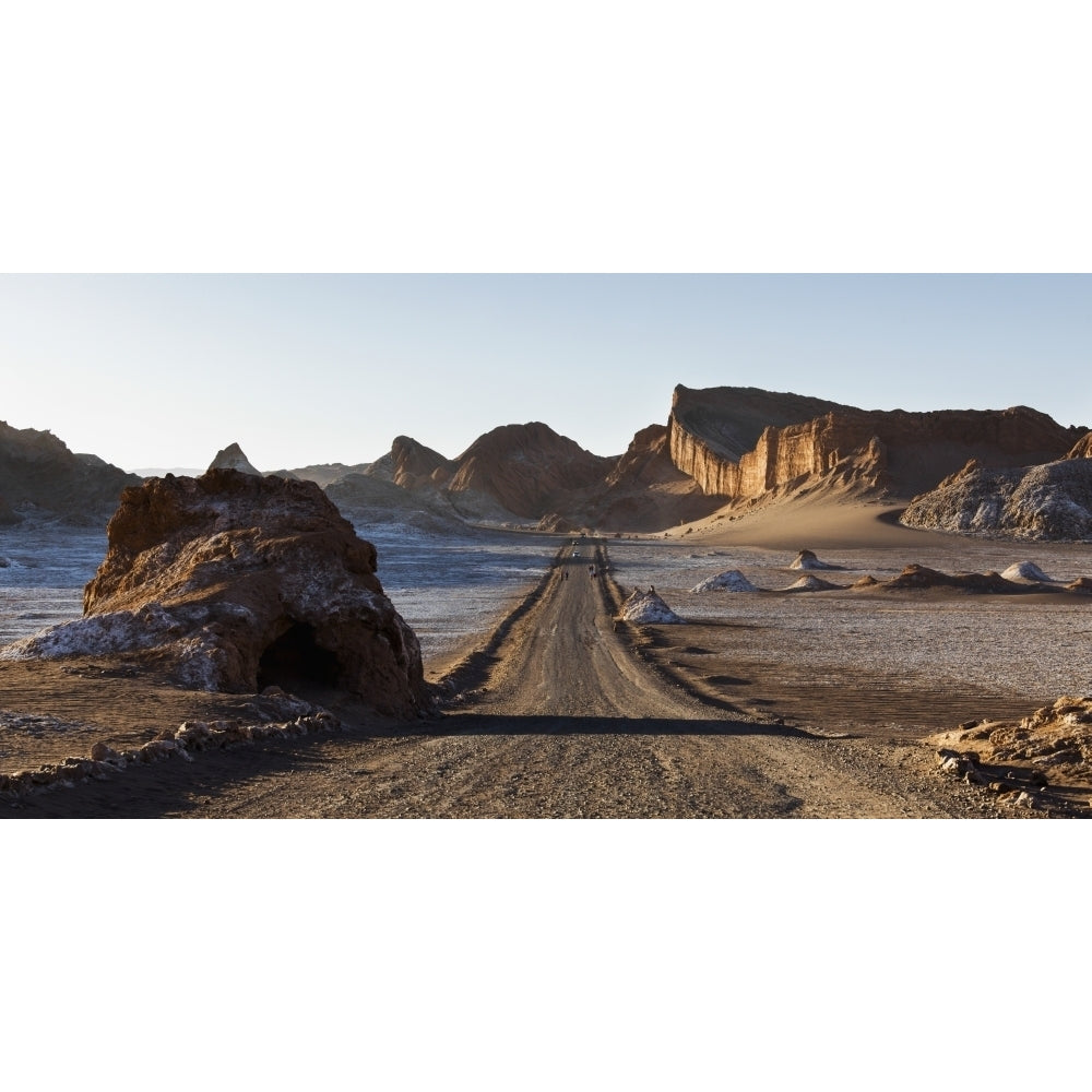 El Valle de la Luna ; San Pedro de Atacama Antofagasta Region Chile Poster Print Image 2