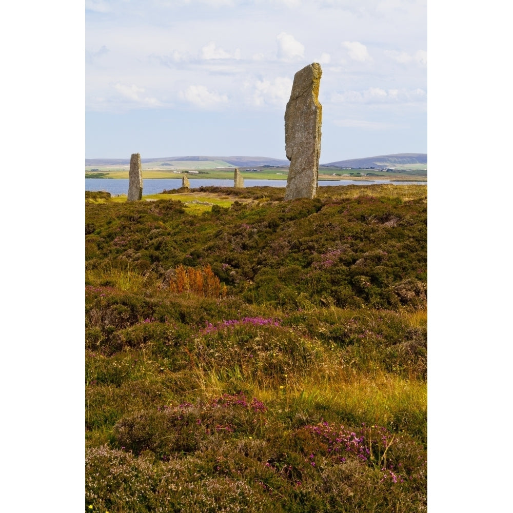 Ring Of Brodgar; Orkney Scotland Poster Print Image 2