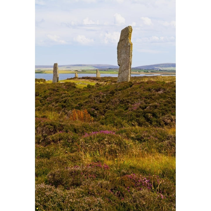 Ring Of Brodgar; Orkney Scotland Poster Print Image 1