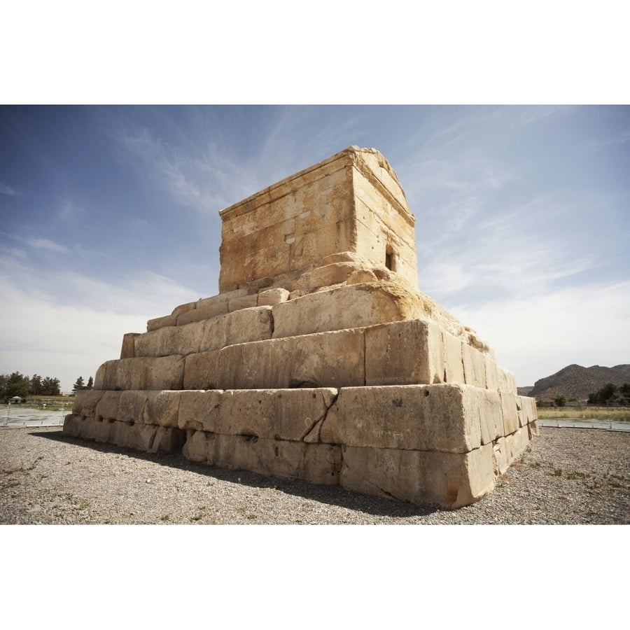 Tomb of Cyrus the Great; Pasargadae Iran Poster Print Image 1