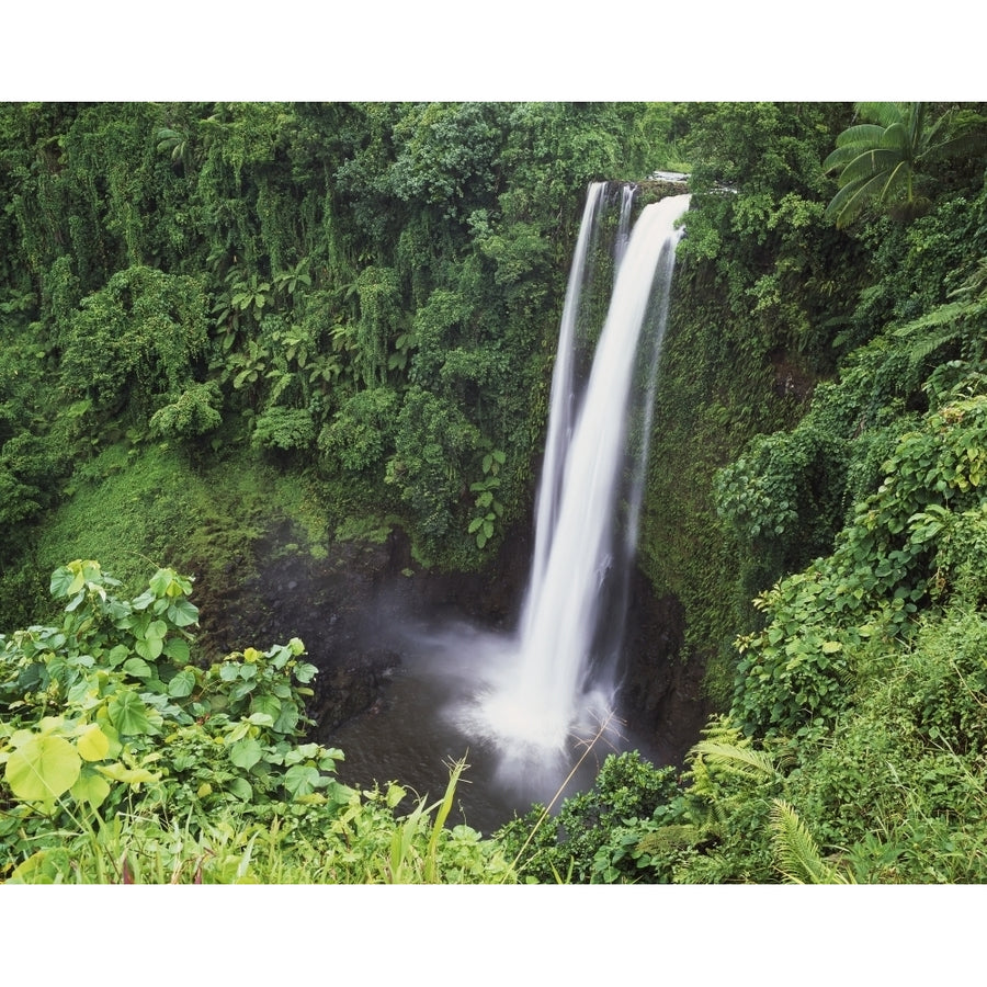 Fuipisia Falls Southeast Upolu; Upolu Island Samoa Poster Print Image 1