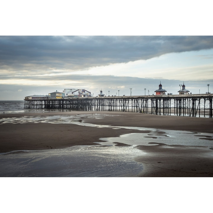 North Pier; Blackpool Lancashire England Poster Print Image 1