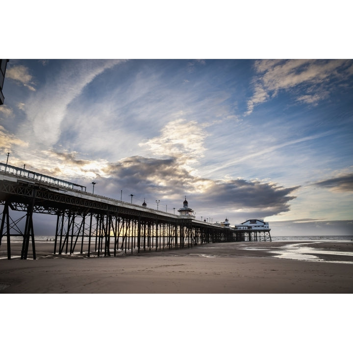 North Pier; Blackpool Lancashire England Poster Print Image 1