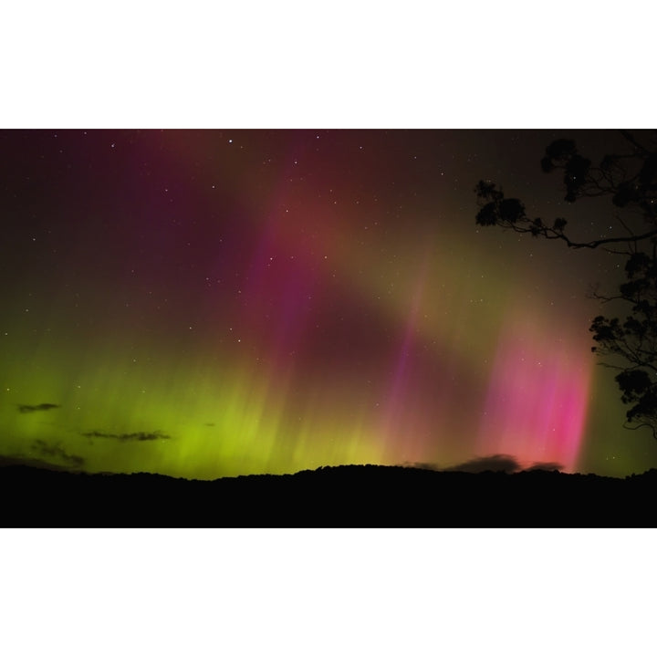 Aurora Australis; Stewart Island Zealand Poster Print Image 2