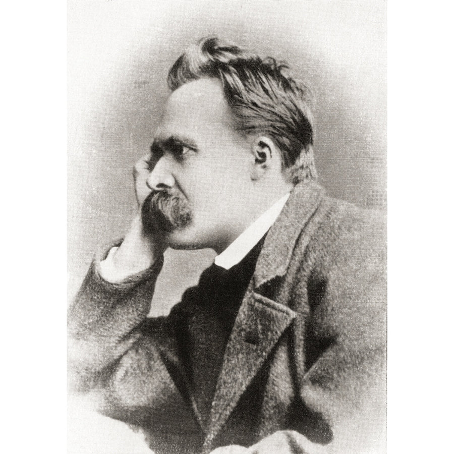 Friedrich Wilhelm Nietzsche 1844 ___1900. German Philologist Philosopher Cultural Critic Poet And Composer. From Also Image 1