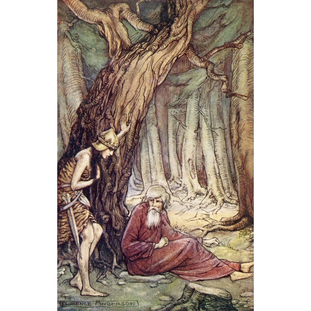 After The Illustration By Florence Anderson Entitled Boadicea And The Druid From The Poem Boadicea By William Cowper. Image 1