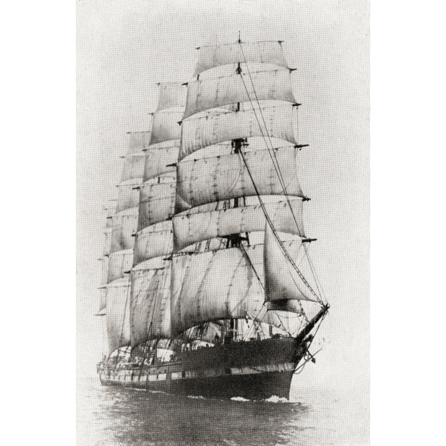 The Lancing Which Started Life In 1866 As A Steamship Called La Pereire And Finished As A Full Rigged Four Masted Image 1