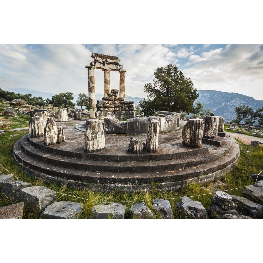 Sanctuary of Athena; Delphi Greece Poster Print Image 2