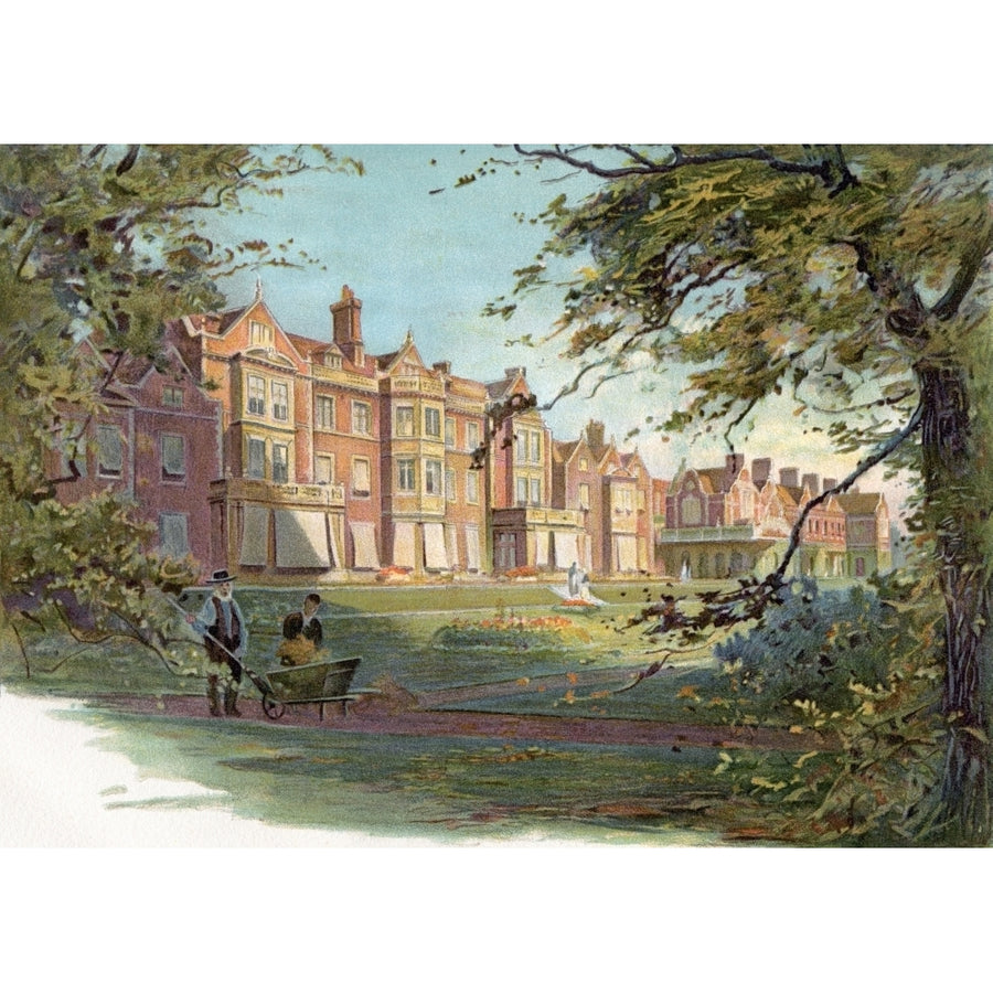 Sandringham House Norfolk England In The 19th Century. From The Century Edition Of Cassells History Of England Published Image 1