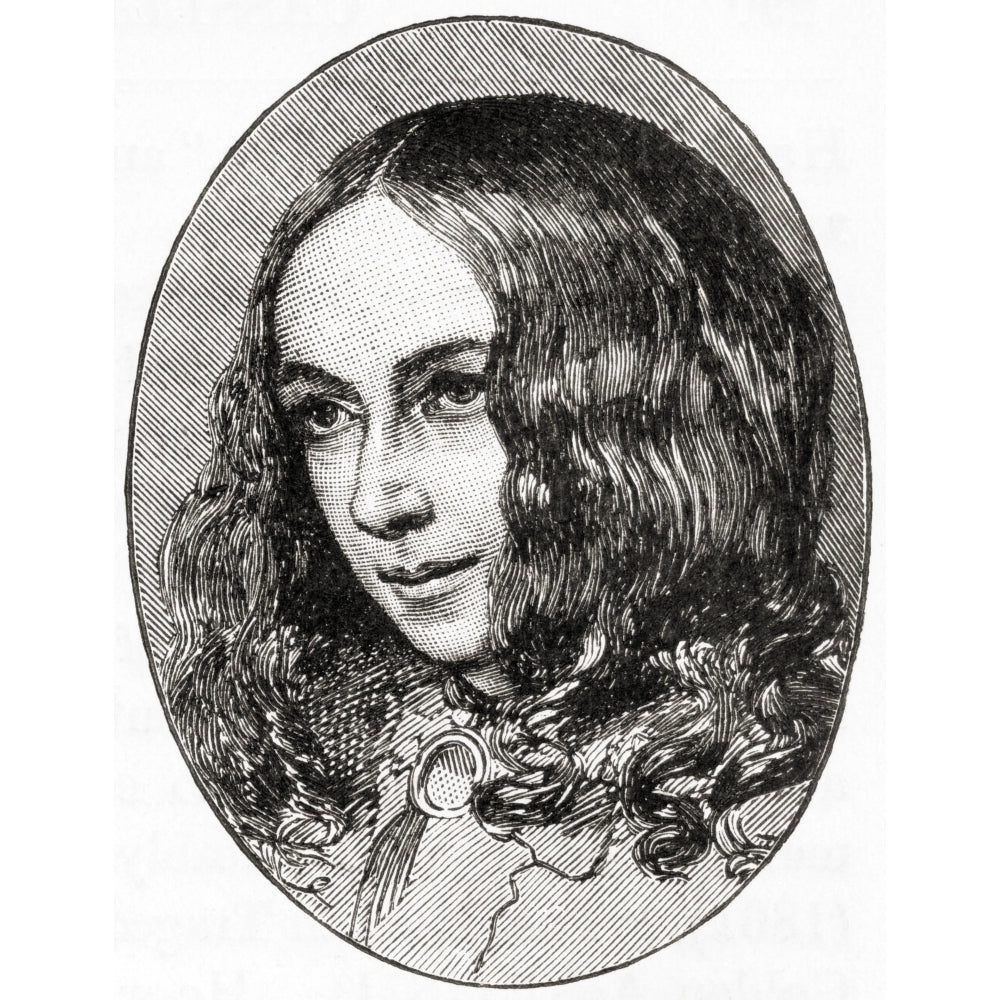 Elizabeth Barrett Browning Ne MoultonBarrett 1806 1861 English Poet Her Husband Was Robert Browning From The Century Image 1