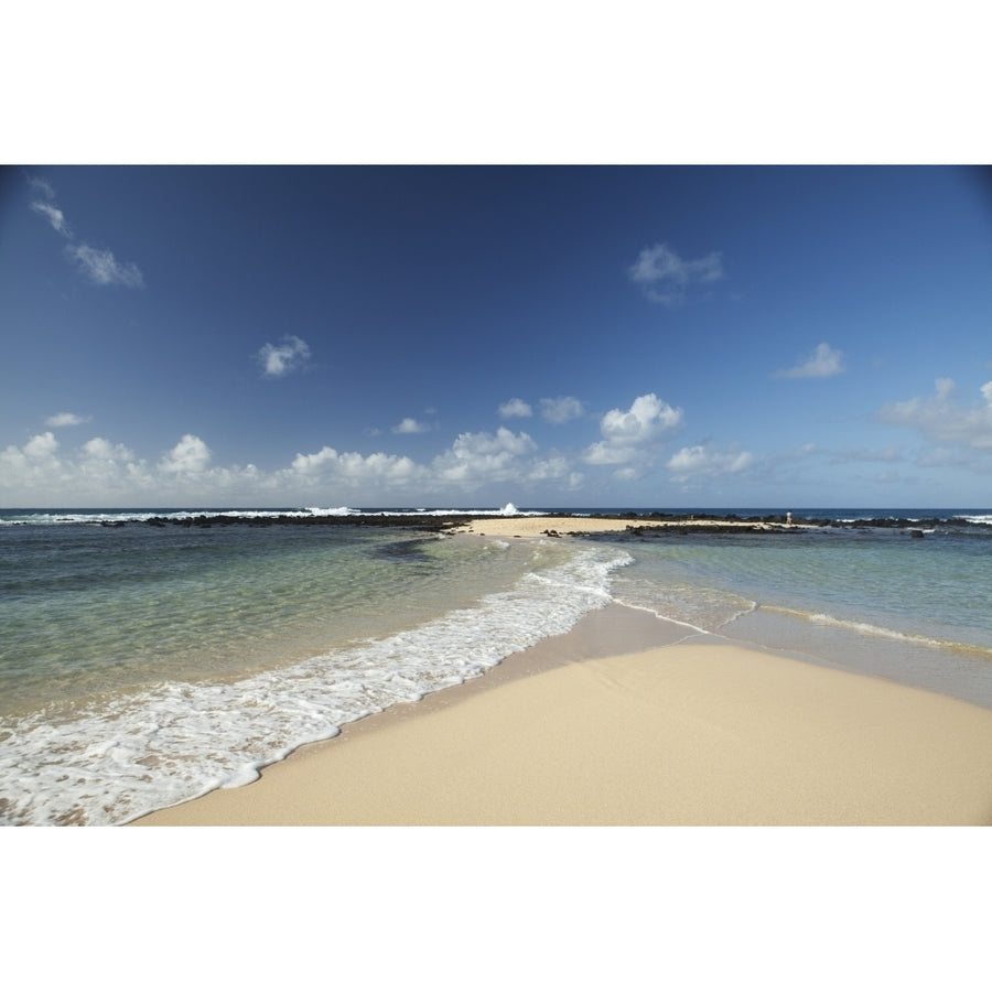 Poipu Beach Park; Poipu Kauai Hawaii United States Of America Poster Print by Peter French 12317160 Image 1