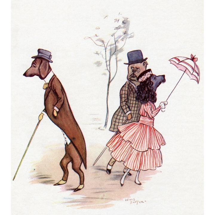 The Dog that Nobody Will Know. From the picture by Lewis Baumer from the book Princess Marie-Jos_s Childrens Book publ Image 2