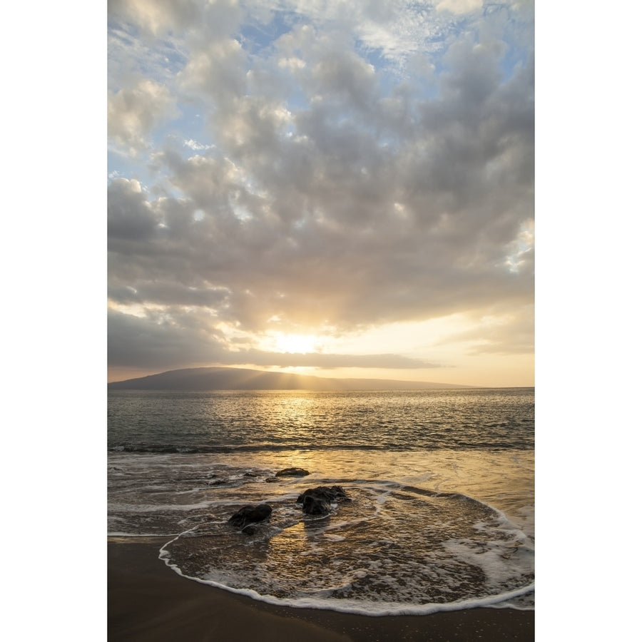 Sunset Over Lanai Isle; Lahaina Maui Hawaii United States Of America by Peter French / Design Pics Image 1