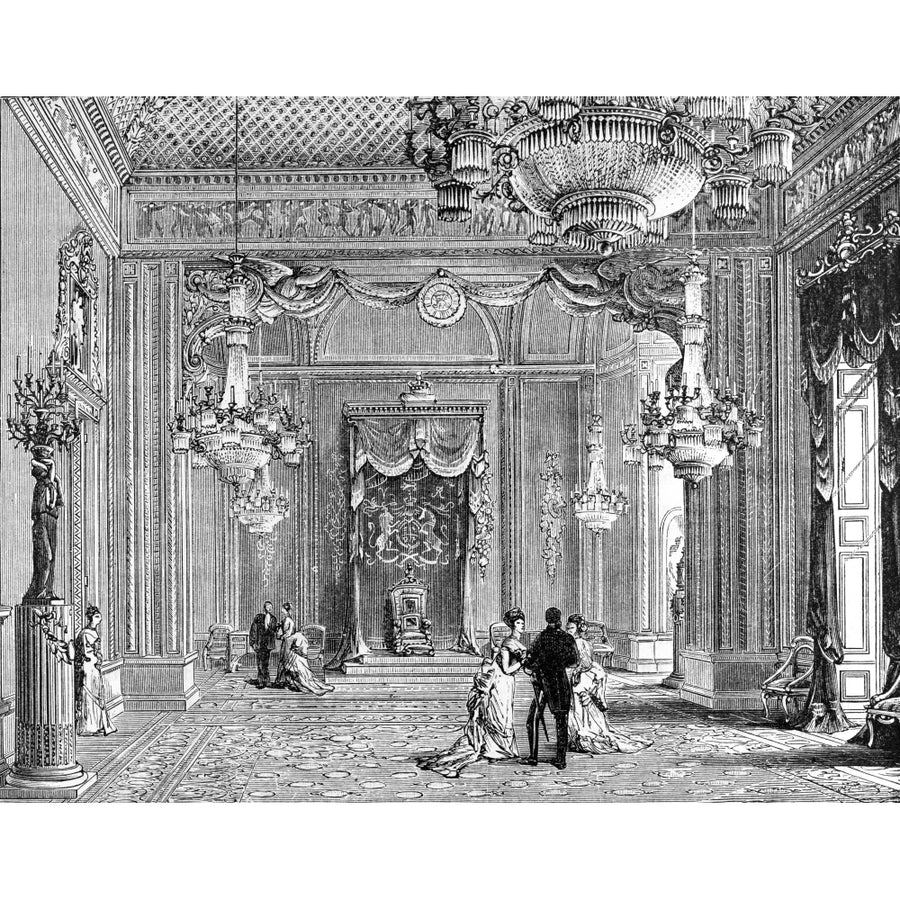 The Life And Times Of Queeen Victoria 1901. The Throne Room Buckingham Palace by John Short / Design Pics Image 1