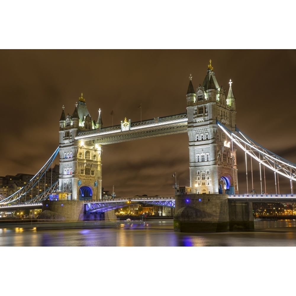 Tower Bridge At Night; London England by Robert Postma / Design Pics Image 1