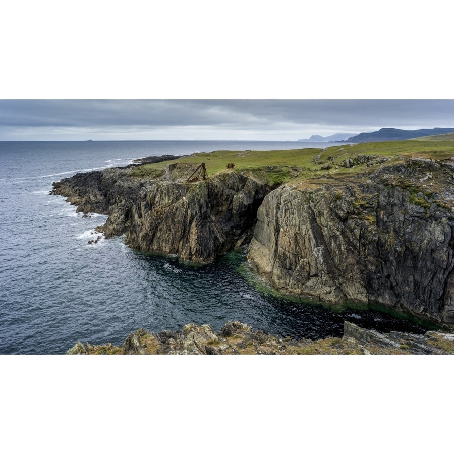 Rugged coastline of Achill Island Wild Atlantic Way; Achill Sound County Mayo Ireland by Keith Levit / Design Pics Image 1