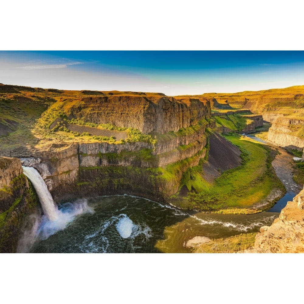 Palouse Falls; Washington United States of America Poster Print by The Nature Collection 12575494 Image 1