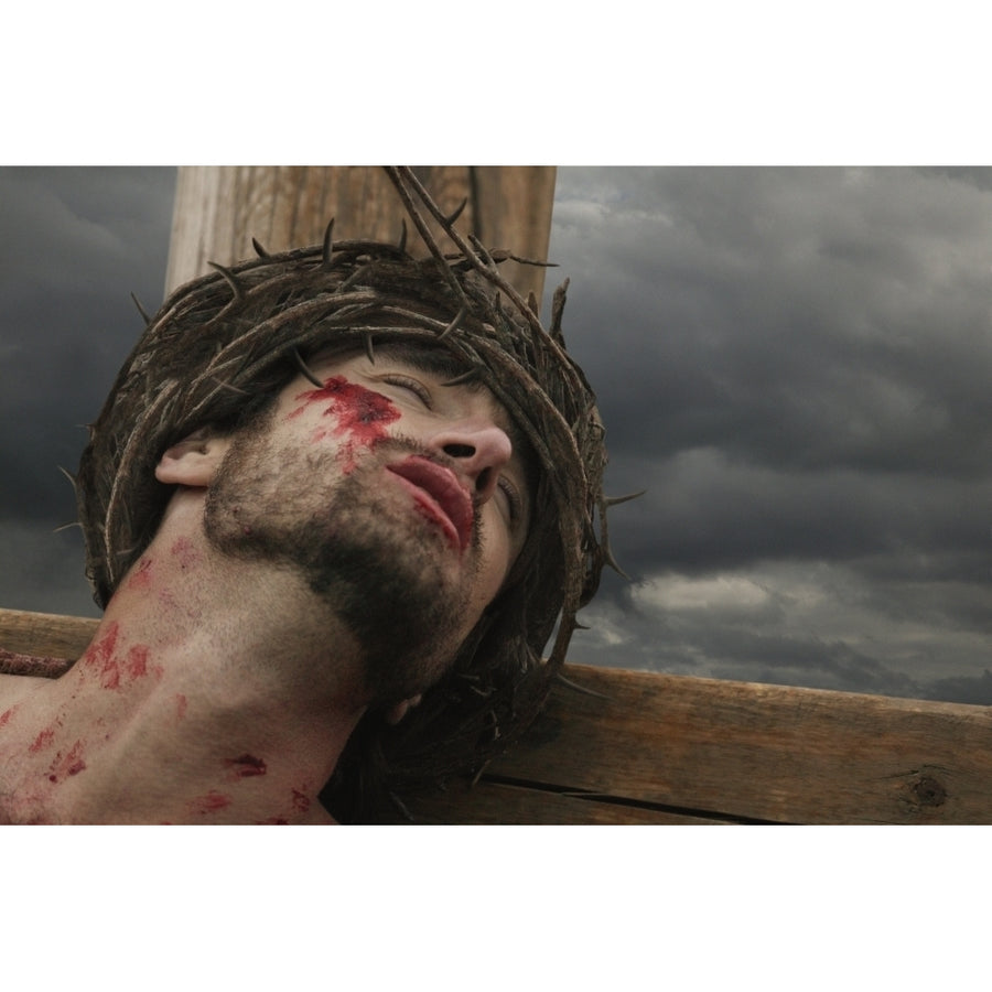 Jesus Dying On The Cross Poster Print by Don Hammond / Design Pics Image 1