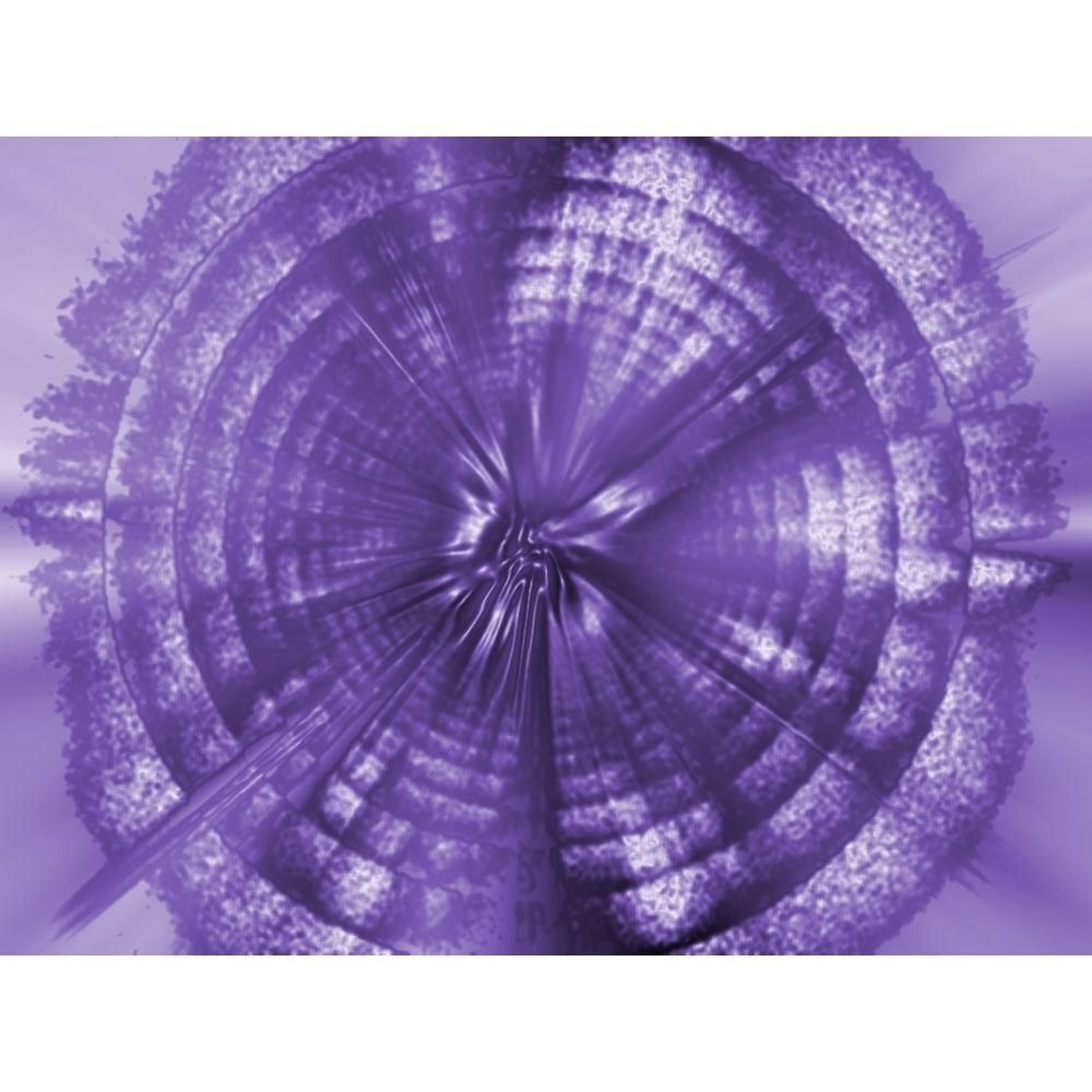 A Purple Circle Poster Print Image 2