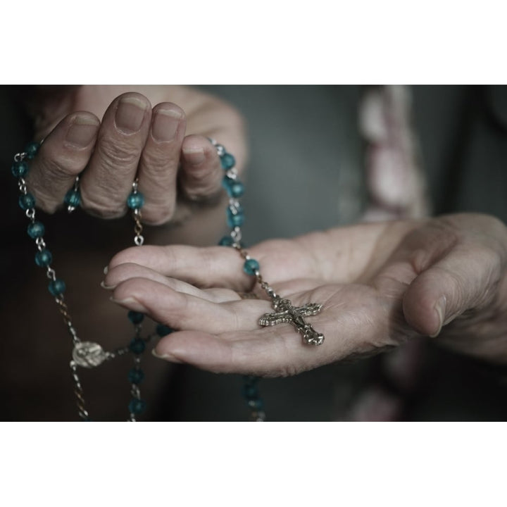 Rosary Bead With Cross Poster Print by Kelly Redinger / Design Pics Image 1