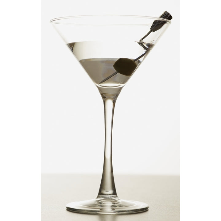 A Martini Glass Poster Print Image 1