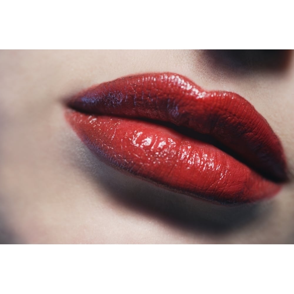 Closeup Of Womans Lips Poster Print Image 2