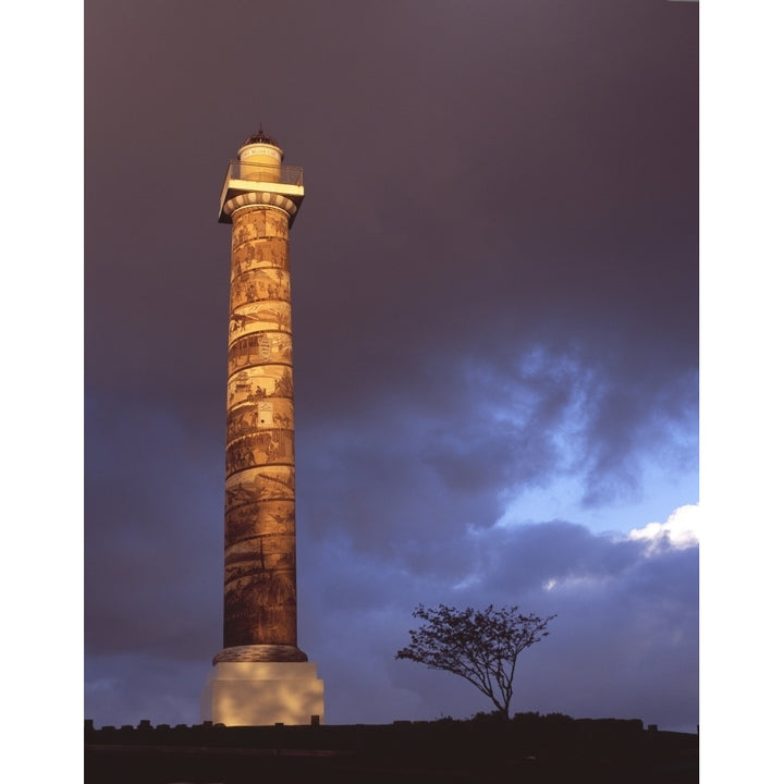 The Astoria Column Coxcomb Hill Poster Print Image 1