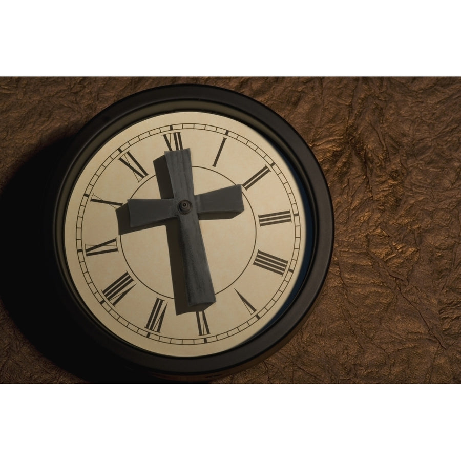 Religious Clock Poster Print by Darren Greenwood / Design Pics Image 1